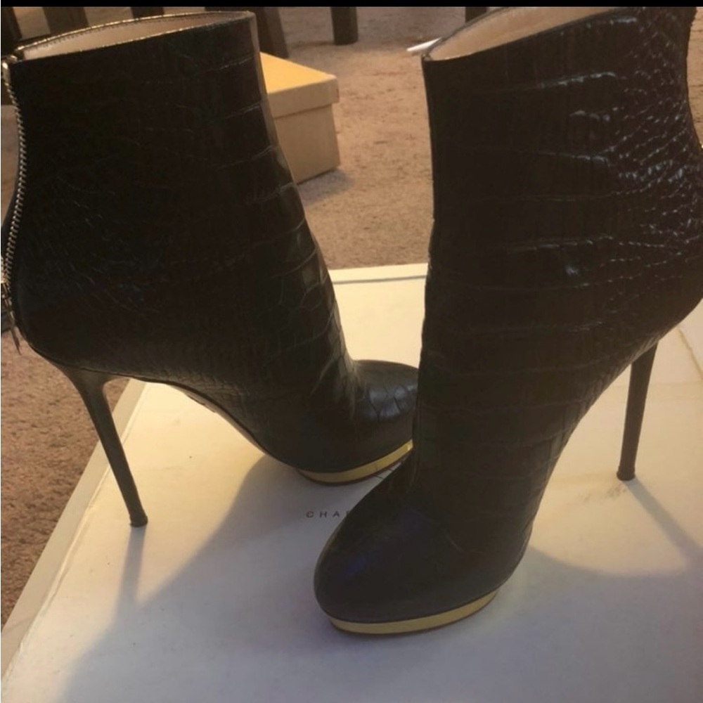 Charlotte Olympia ankle boots